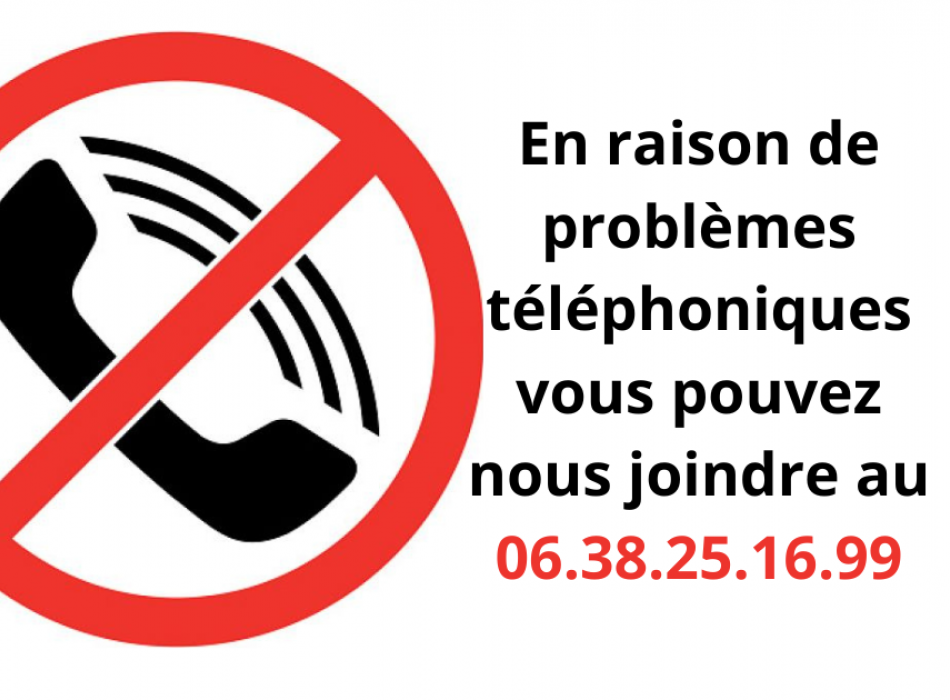 PROBLEME TELEPHONIQUE