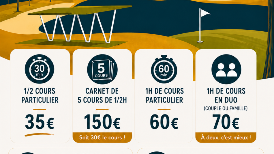 cours de golf
