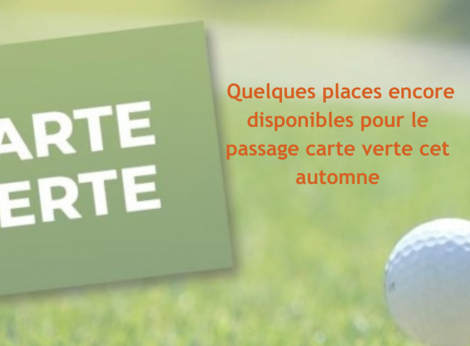 PASS CARTE VERTE